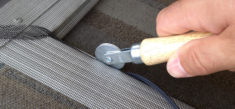metal screen door repair in Carmichael