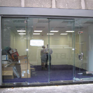 shop front door repair Carmichael