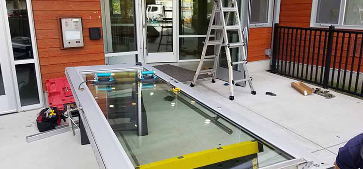 storefront door glass replacement Carmichael